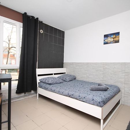 04 - Chambre Avec Lit Double Proche Paris Et Transports Wifi 생드니 외부 사진